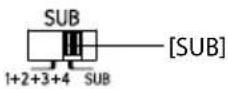 ALPINE SA32F - Diagramme de raccordement de base du S-A55V - 3