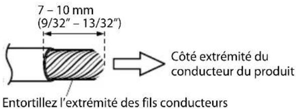 ALPINE RA90S - Précautions avec les connexions des fils conducteurs - 1