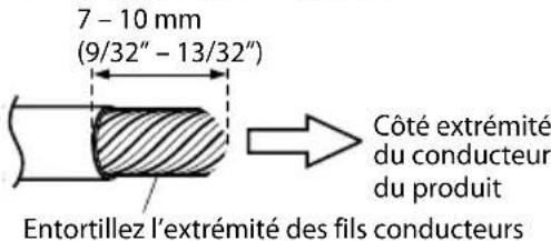 ALPINE RA60F - Précautions avec les connexions des fil conducteurs - 1