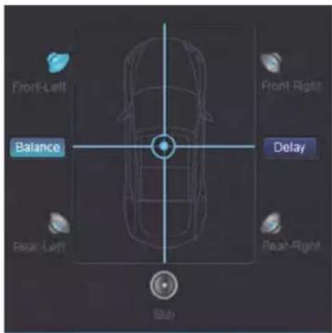 ALPINE PWDX5 - Ajuste del canal de salute EQ - 1