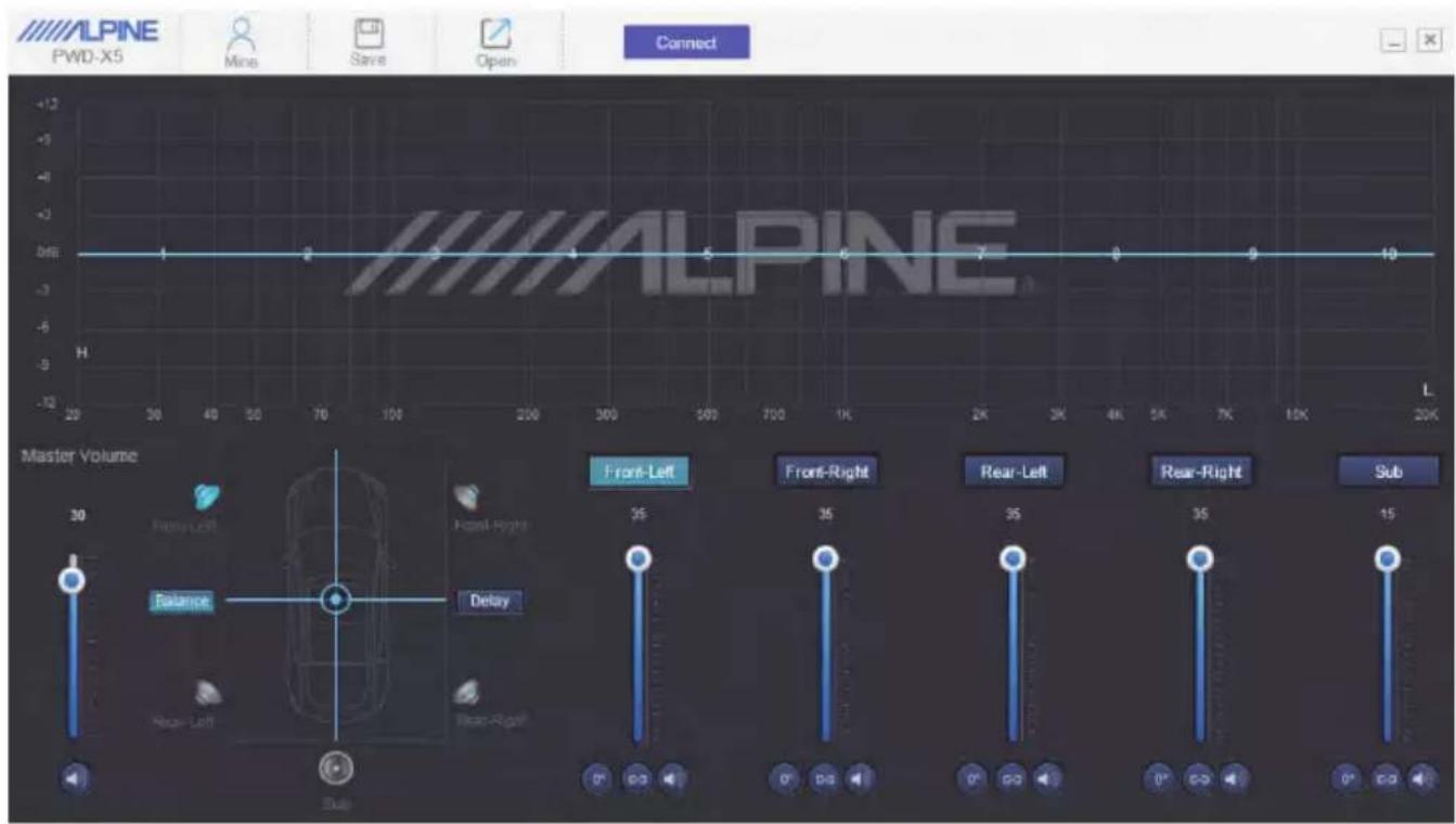 ALPINE PWDX5 - Steuerungsschnittstelle - 1