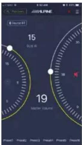 ALPINE PWDX5 - Synchronisation d'application - 1