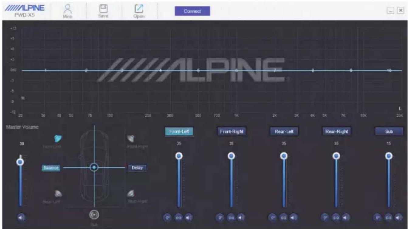 ALPINE PWDX5 - IHTeppec ynpabJeHnA - 1