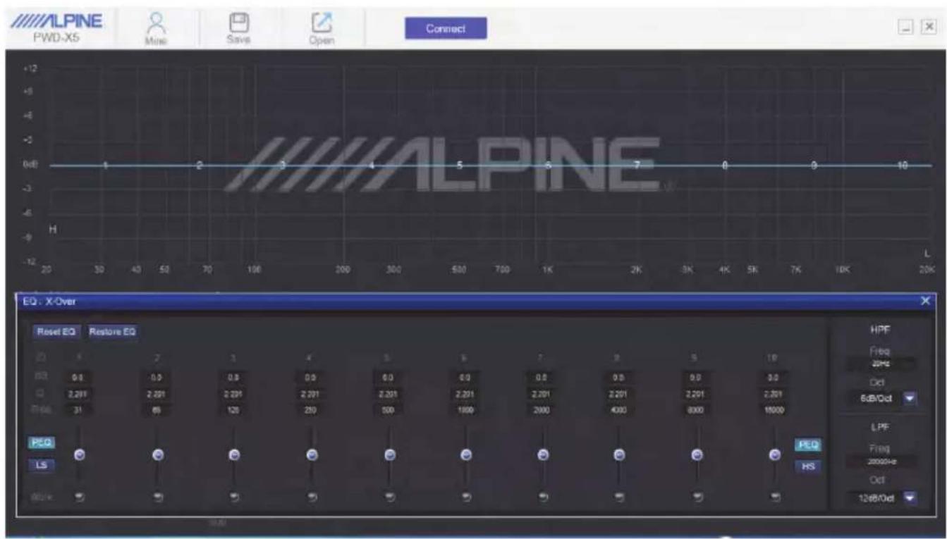 ALPINE PWDX5 - Interface de commande - 2
