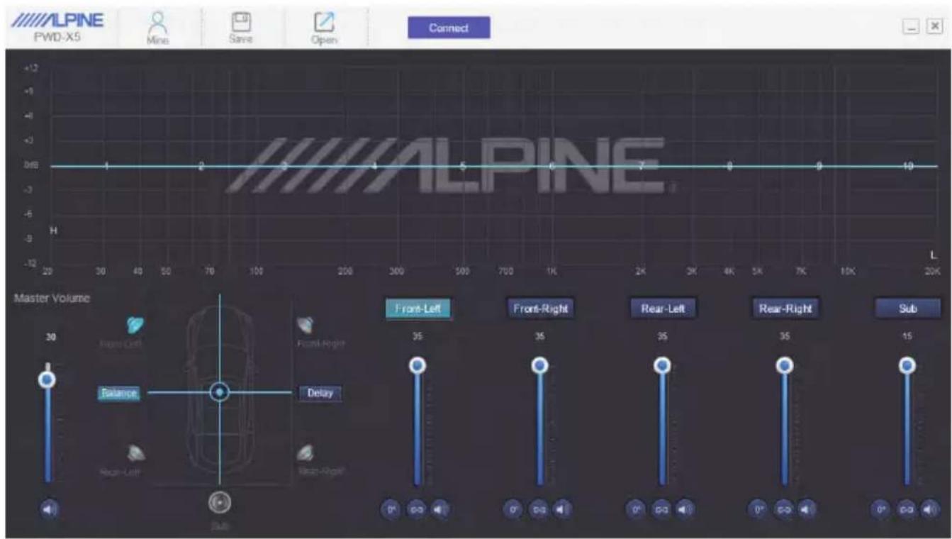 ALPINE PWDX5 - Interface de commande - 1