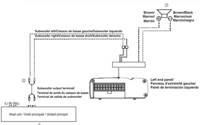 ALPINE KTA200M - AMPLIFICADOR (Fig. 3) - 1