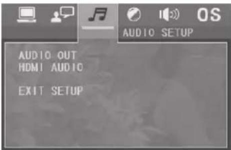 Furrion DV3300SBL - Configuration audio - 1
