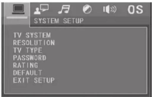 Furrion DV3300SBL - System Setup - 1
