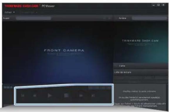 Thinkware FA200 - Aperçu du menu des commandes vidéo (pour windows) - 1