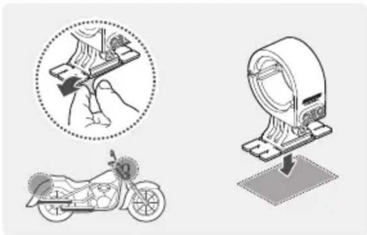 Thinkware M1 - Installing the front/rear camera - 1