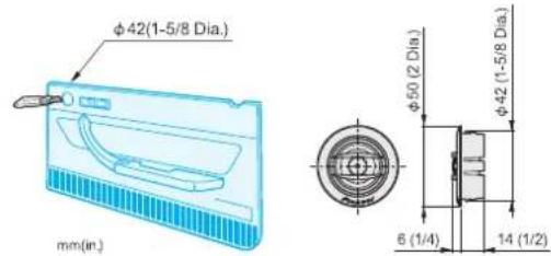 PIONEER TSA300TW - 1-b When installing with included spacer ② - 1