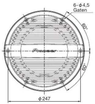 PIONEER TSME100WC - WARNING - 2