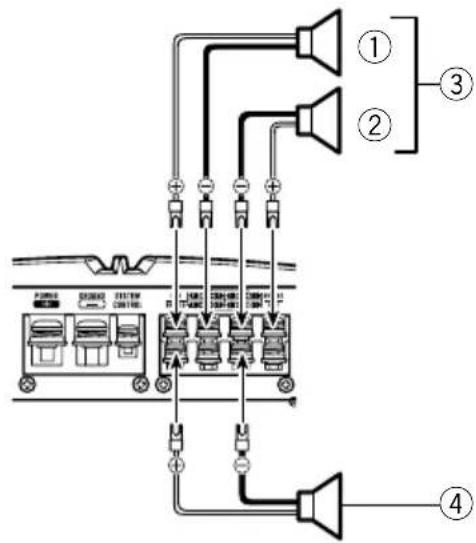 PIONEER GMA6704 - Connectingtheunits - 1
