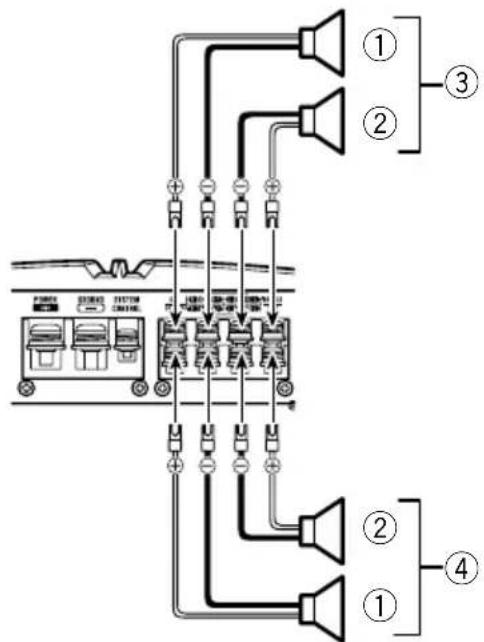 PIONEER GMA6704 - Connexiondeshaut-parleurs - 1