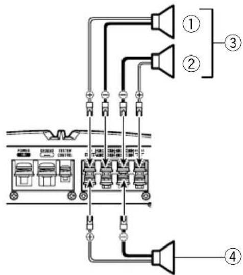 PIONEER GMA4704 - Connectingtheunits - 1