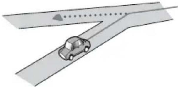 PIONEER AVICW8600NEX - Si vous bifurquez légèrement. - 1