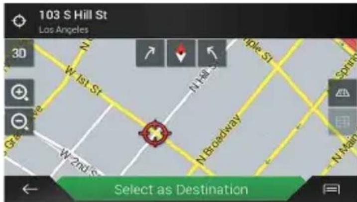 PIONEER AVICW8600NEX - Écran de carte (carte défilante) - 1
