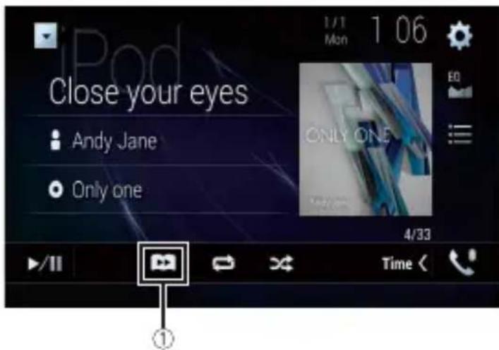 PIONEER AVICW8600NEX - Écran de source audio 2 - 1