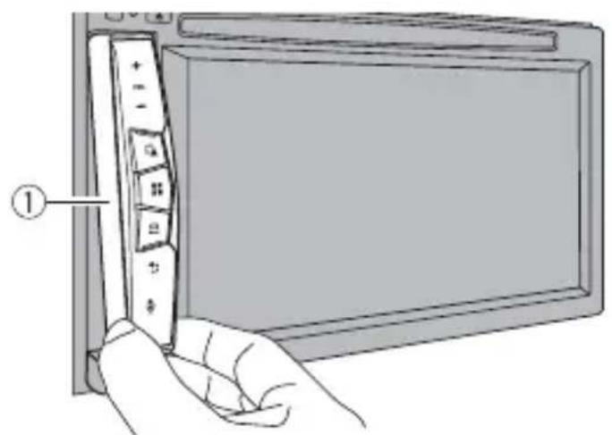 PIONEER AVICW8600NEX - Appuyez sur le bouton - 2