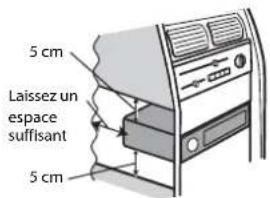 PIONEER AVH221EX - Remarques sur l'installation - 2