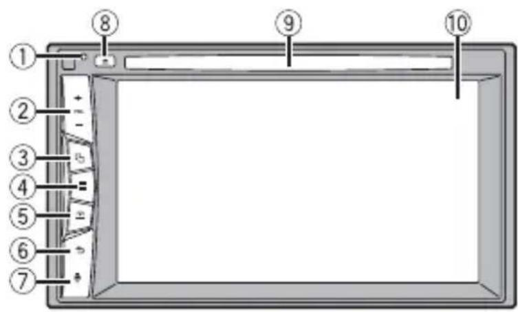 PIONEER AVH1550NEX - Appareil principal - 1