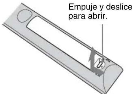 SONY VPLHW45ES - Introduccion de las pilas en el mando a distancia - 1