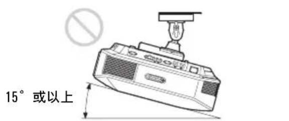 SONY VPLHW45ES - 前／後和左／右傾斜 - 4