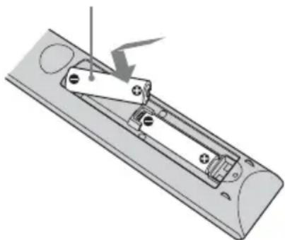 SONY VPLHW45ES - YcTaHOBKa 6aTapeB NyIbT DnCTaHcNoHHOrO ynpabJIeHnA - 2