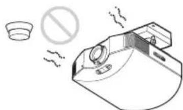 SONY VPLHW45ES - Vicino a un sensore di calore o di fumo - 1