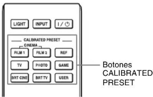 SONY VPLHW45ES - Selección del modo de visualización de laImagen - 1