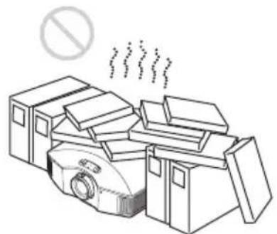 SONY VPLHW45ES - Poorly ventilated location - 1