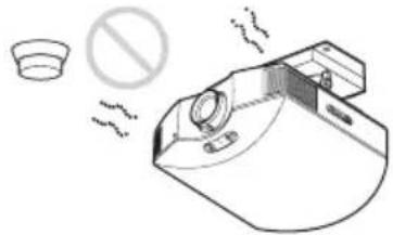 SONY VPLHW45ES - Near a heat or smoke sensor - 1