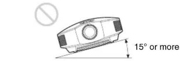 SONY VPLHW45ES - Tilting front/rear and left/right - 1