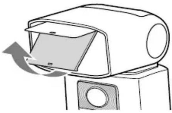 SONY HVLF45RM - Sortez avec précaution l'adaptateur grand angle. - 1