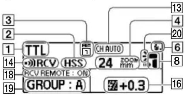 SONY HVLF45RM - Indicateurs à l'écran - 5