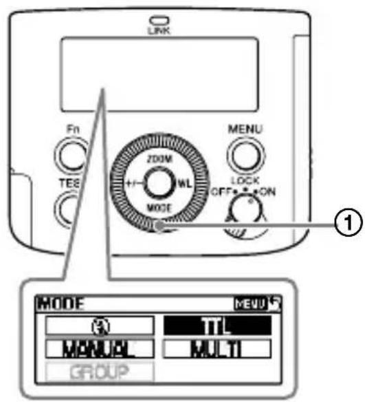 SONY HVLF45RM - Selecting the flash mode - 1