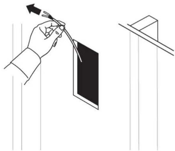BOSE Virtually Invisible 891 - Connecting the speaker wire - 1