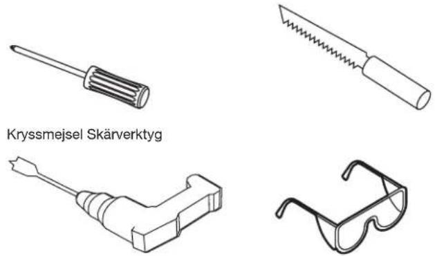 BOSE Virtually Invisible 891 - Rekommenderade verktyg - 1