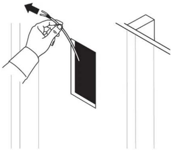 BOSE Virtually Invisible 891 - De luidsprekerdraad aansluiten - 1