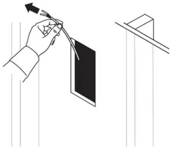 BOSE Virtually Invisible 891 - Anschließen der Lautsprecherkabel - 1