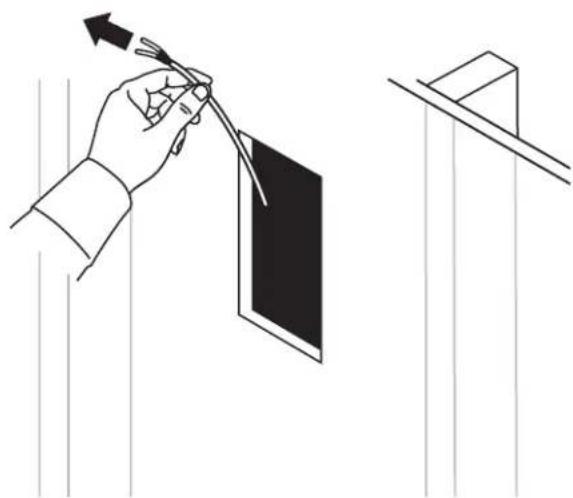 BOSE Virtually Invisible 891 - A hangszóróvezeték csatlakoztatása - 1