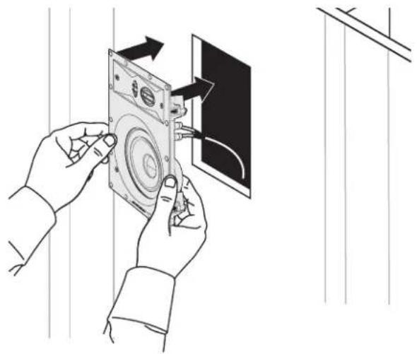 BOSE Virtually Invisible 891 - Installera högtalaren - 1