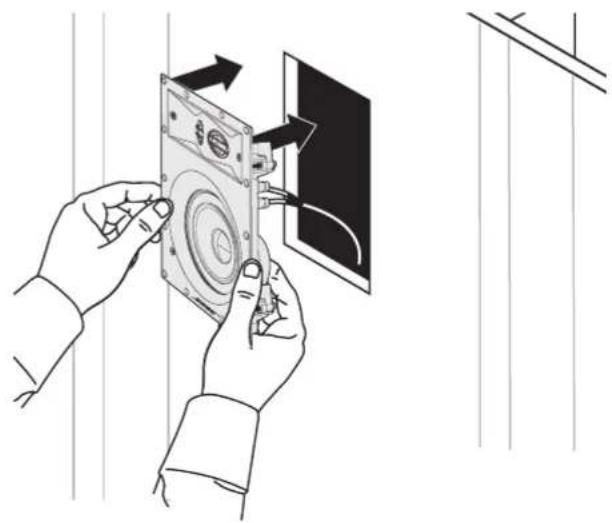 BOSE Virtually Invisible 891 - Installing the speaker - 1
