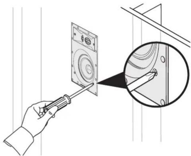 BOSE Virtually Invisible 891 - Installing the speaker - 2