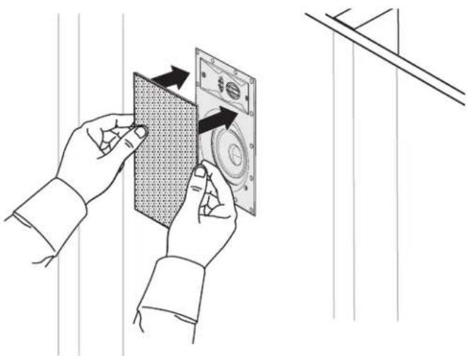 BOSE Virtually Invisible 891 - Installation de l'enceinte - 3