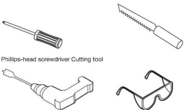 BOSE Virtually Invisible 891 - Recommended tools - 1