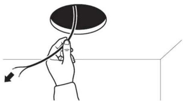 BOSE Virtually Invisible 591 - Raccordement du cable d'enceinte - 1