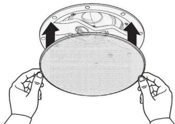 BOSE Virtually Invisible 591 - Acoplando a grelha - 1