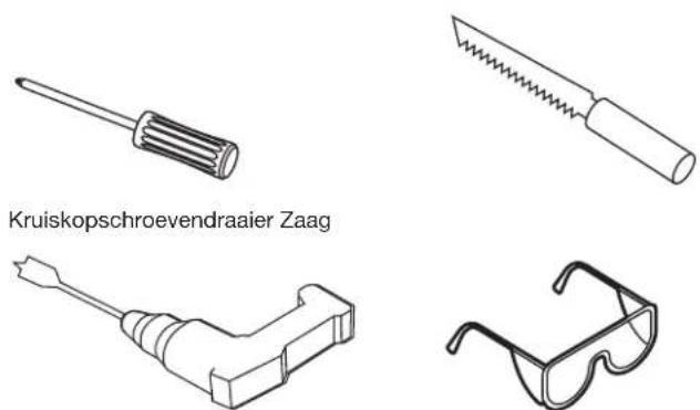 BOSE Virtually Invisible 591 - Aanbevolen gereedschap - 1
