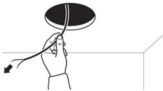BOSE Virtually Invisible 591 - Connecting the speaker wire - 1